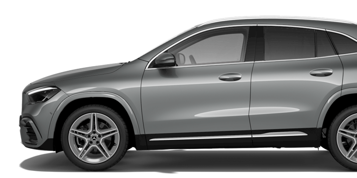 Mercedes Benz GLA 200d gris disponible en el renting sin entrada de mobility centro suscripciones