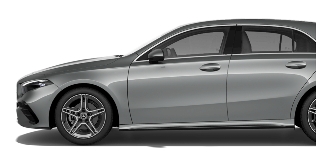 Mercedes Benz clase A 200d gris disponible en el renting sin entrada de mobility centro suscripciones