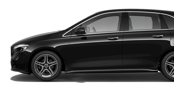 Mercedes Benz clase B 200d negro disponible en el renting sin entrada de mobility centro suscripciones
